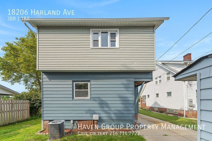 18206 Harland Ave, Cleveland - Spacious 3 bed 1 bath single family home! Please note that the full security deposit is required. property image