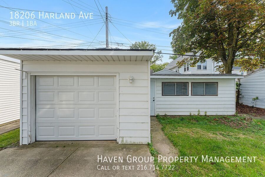 18206 Harland Ave, Cleveland - Spacious 3 bed 1 bath single family home! Please note that the full security deposit is required. property image