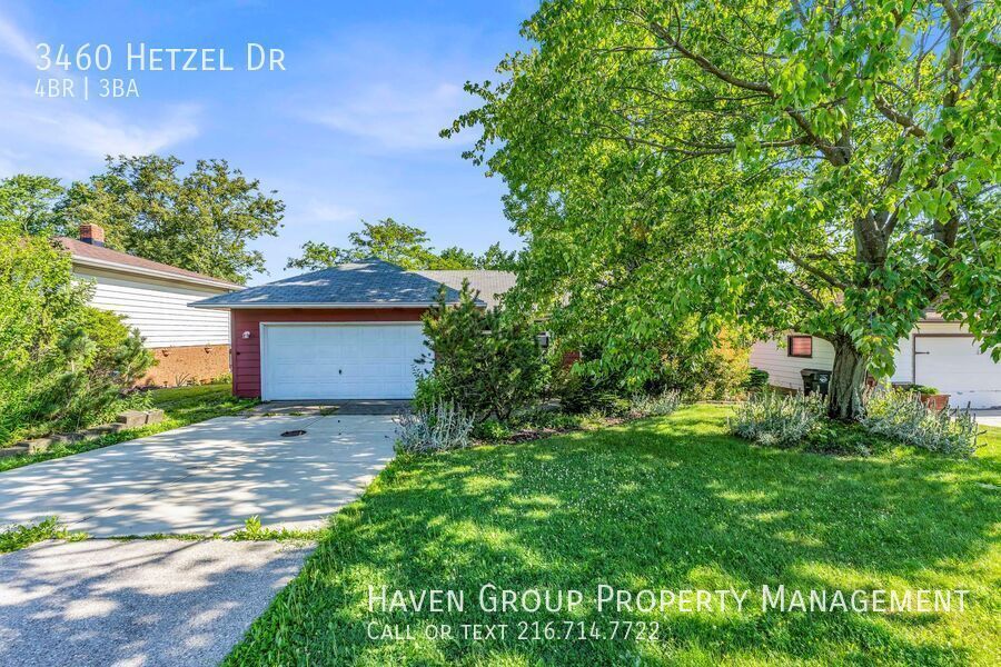 3460 Hetzel Dr, Parma, OH 44134 - Spacious 4-bed 2.5-bath single-family home!  property image