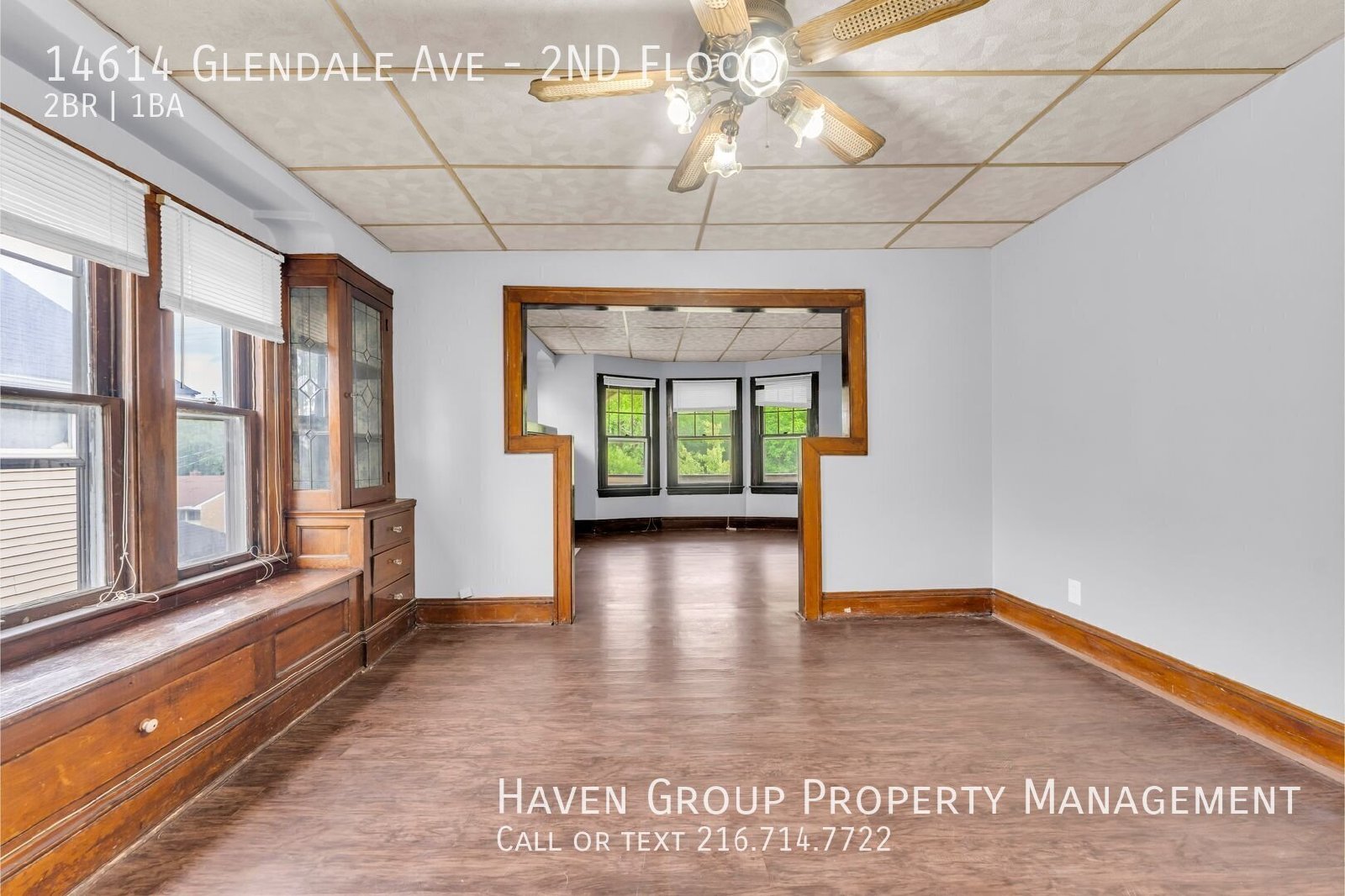 14614 Glendale Ave | 2nd Floor, Cleveland, OH 44128 - Spacious 2-bed 1-bath multi-family home! property image