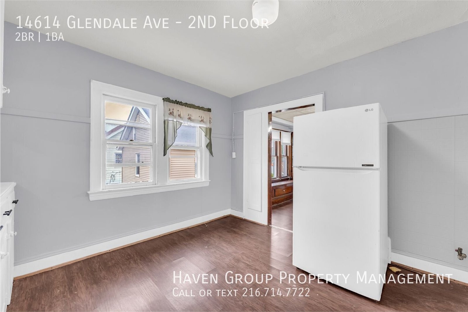 14614 Glendale Ave | 2nd Floor, Cleveland, OH 44128 - Spacious 2-bed 1-bath multi-family home! property image