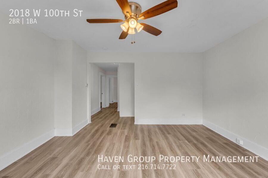 2018 W 100th St | UP, Cleveland, Ohio, 44102 - Spacious 2-bed 1-bath multi-family home! property image
