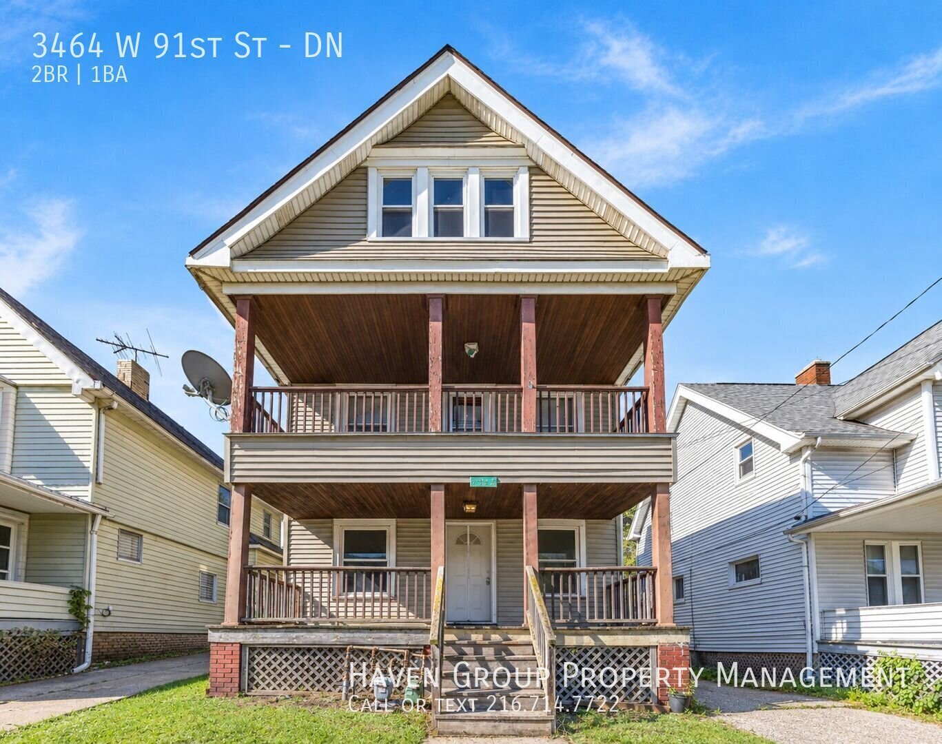 3464 W 91st St | DN, Cleveland, OH 44102 - Spacious 2-bed 1-bath multi-family home!   property image